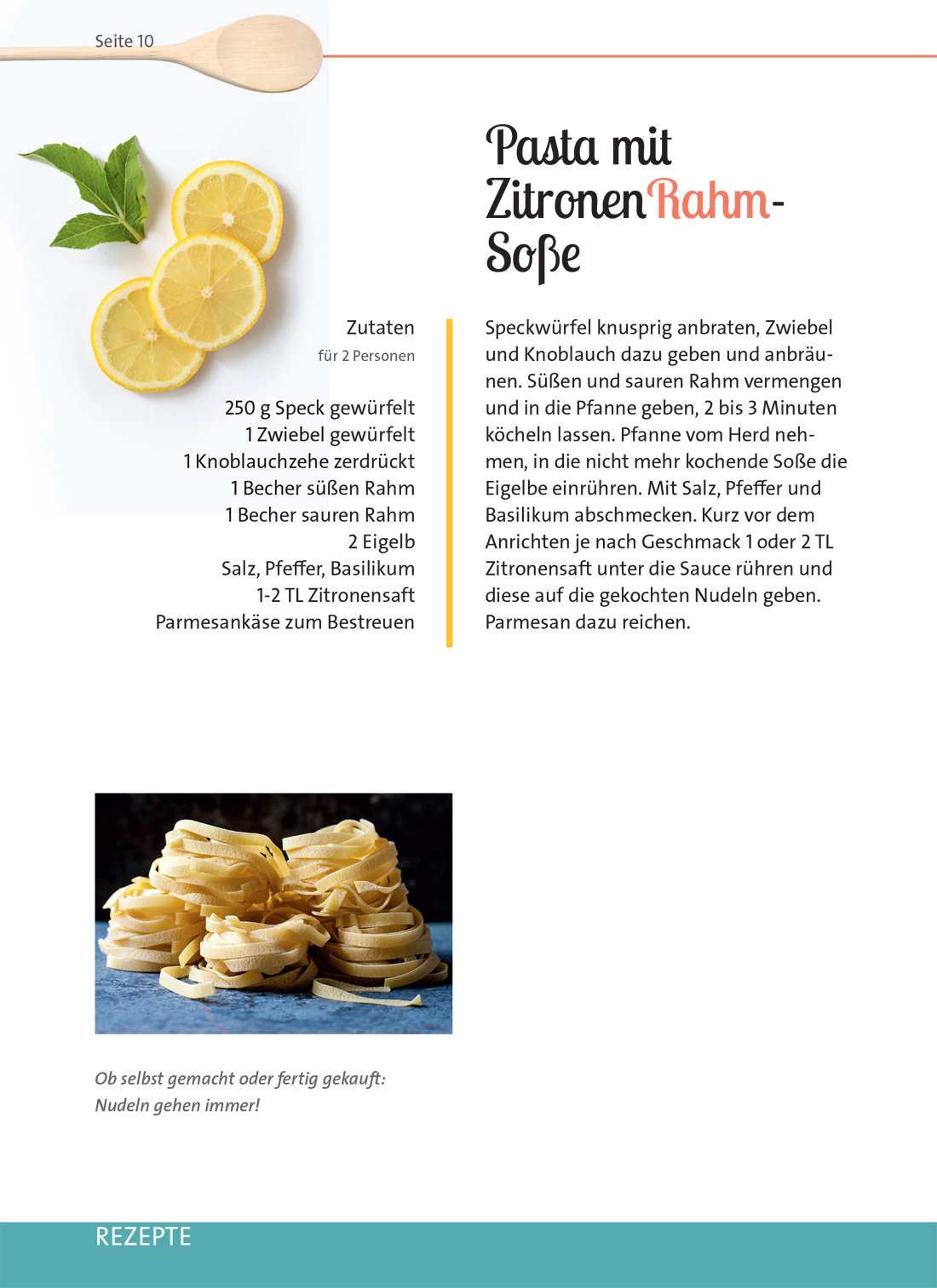 pasta mit zitronen rahm 1100